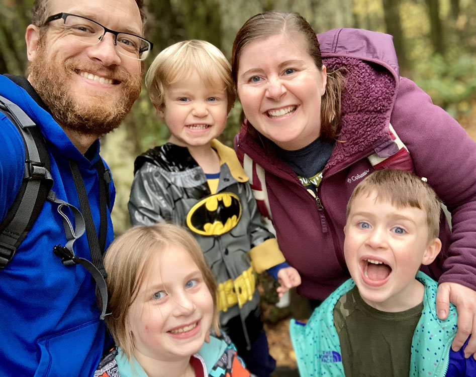 Family Hike, Whipple Creek